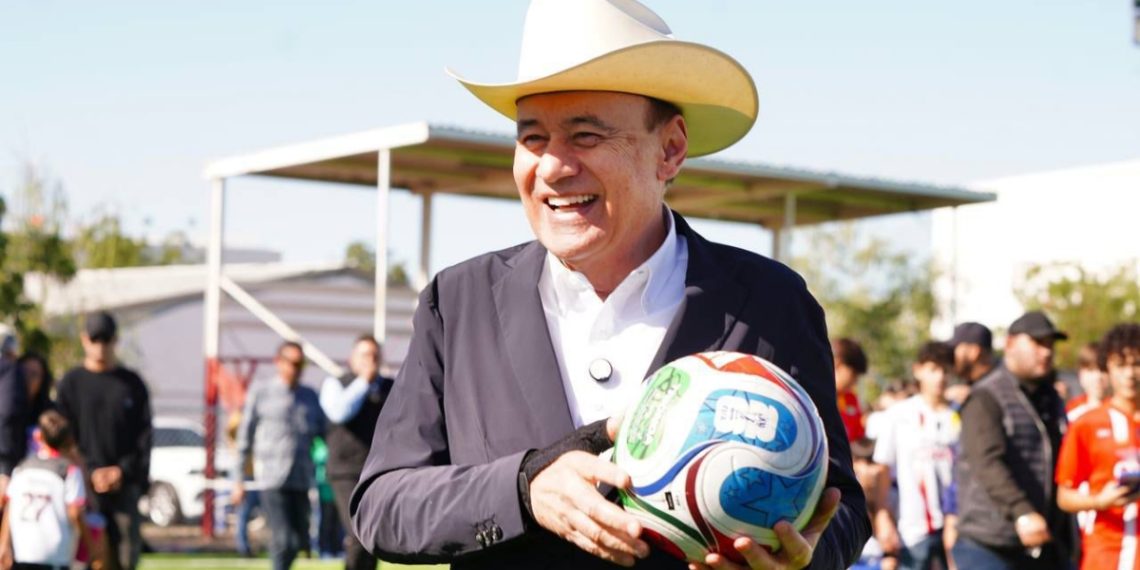 Gobernador Durazo promueve talento de futuras promesas deportivas con “Mundialito Escolar” rumbo al mundial 2026