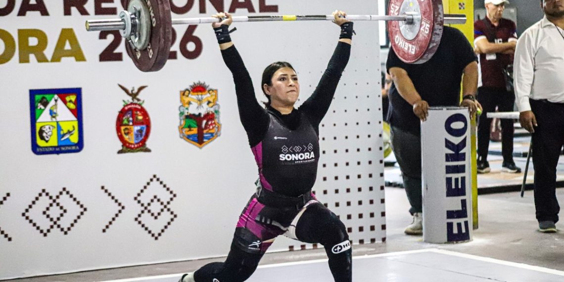 La Olimpiada Regional de Pesas reunió a lo mejor de la zona uno 
