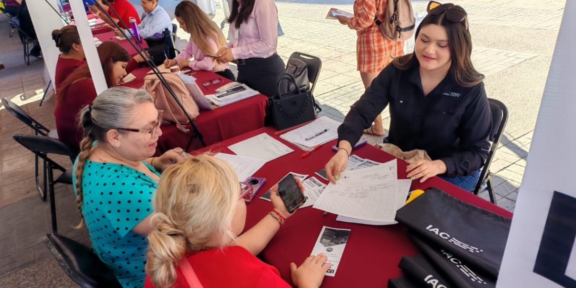 Gobierno de Sonora se sumó a la Feria Nacional de Empleo para las Mujeres