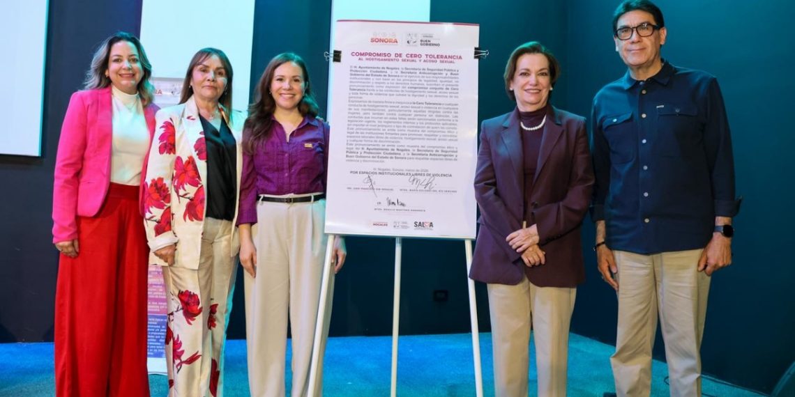 Impulsa Gobierno de Sonora acciones de cero tolerancia contra el acoso en favor de las mujeres en Nogales