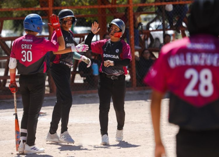 Sonora derrota a BCS en la Olimpiada Regional de Beisbol