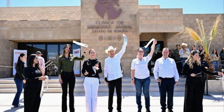 Cumple Gobernador Durazo compromiso de llevar bienestar a las familias con primera Clínica Pública de Bienestar Animal en Sonora
