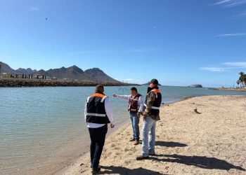 Gobierno de Sonora verifica calidad sanitaria en playas de San Carlos conforme a norma federal