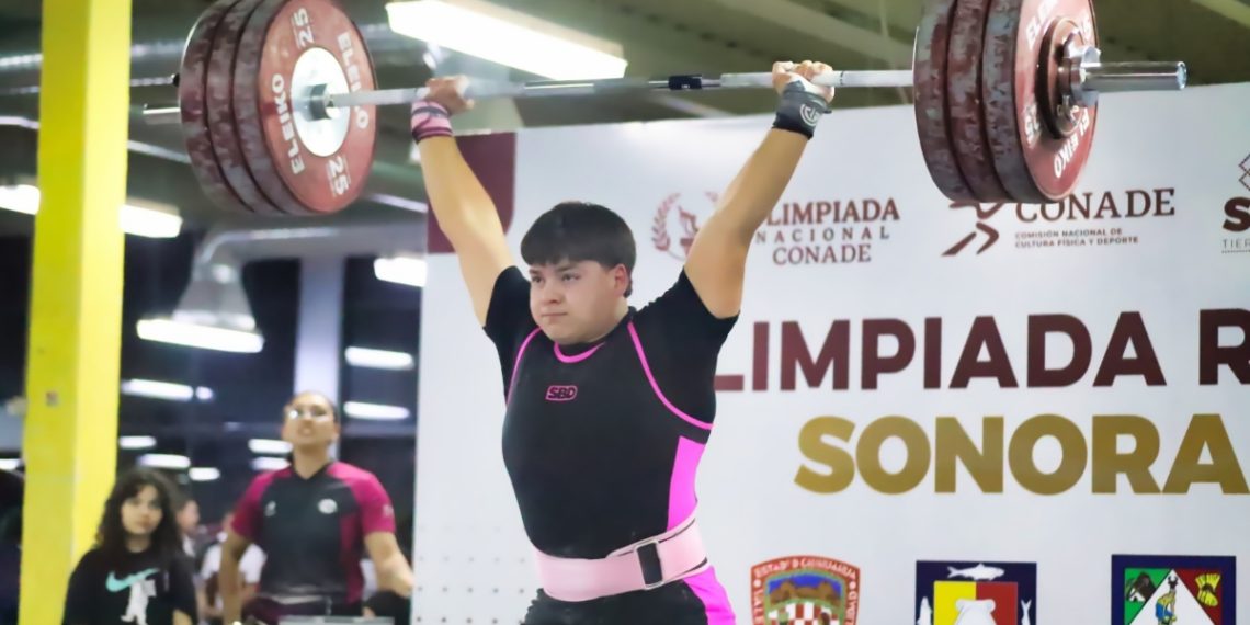 Sonora llevará 48 pesistas a la Olimpiada Nacional 2026