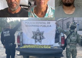 Operativo coordinado de la PESP y Defensa en combate al narcomenudeo