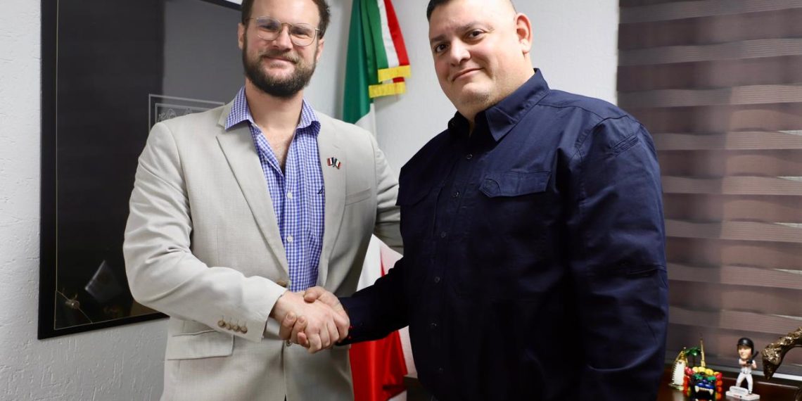 Sostiene encuentro Cónsul de Francia en Hermosillo y CEPC