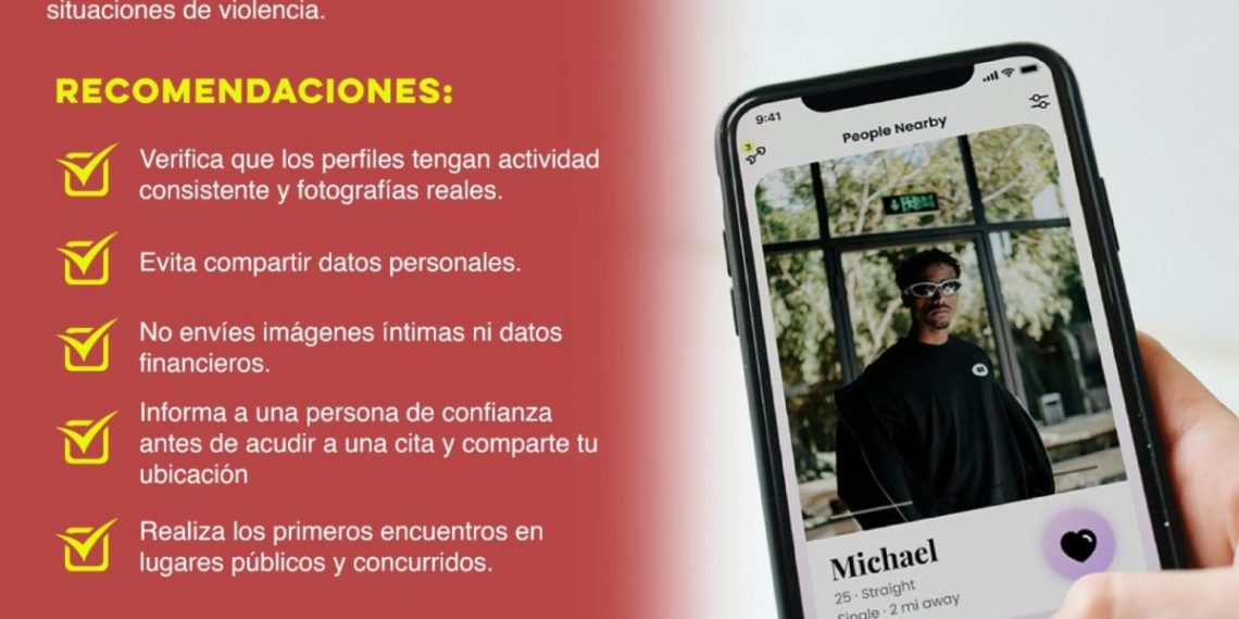 Promueve SSPC Sonora uso responsable y seguro de aplicaciones de citas