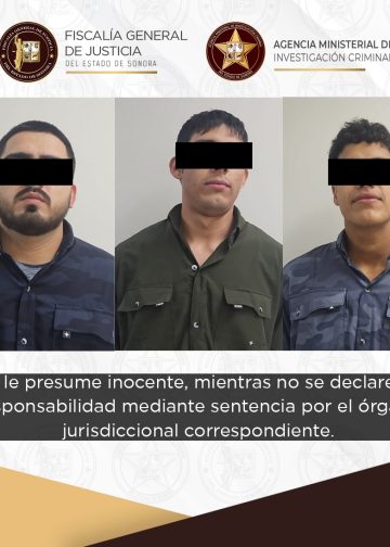 Vinculados a proceso a tres sujetos por tentativa de privación ilegal de la libertad en Hermosillo: FGJES