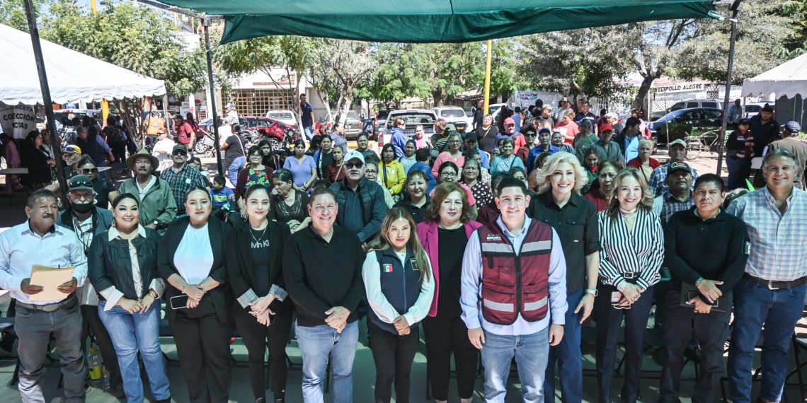 Gobierno de Cajeme beneficia con jornada de la paz a familias de Pueblo Yaqui