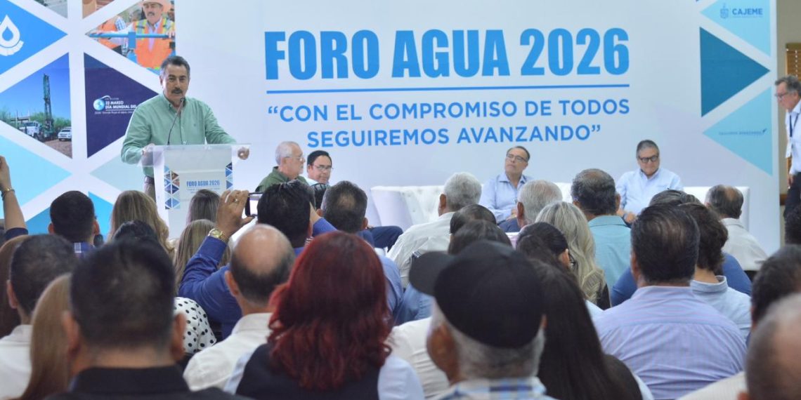 Garantiza Lamarque abasto de agua en Cajeme