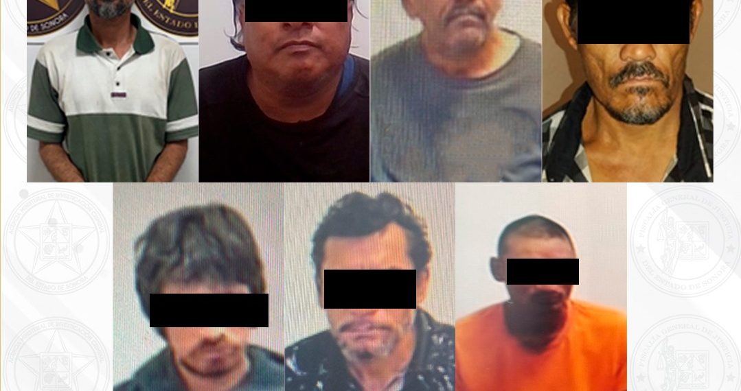 Logra FGJES vinculaciones a proceso, ejecución de orden de aprehensión y fallos condenatorios en Guaymas