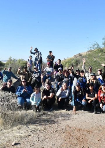 Con actividades en un pulmón de Hermosillo reciben Gobierno Municipal y colectivos ambientalistas a la primavera