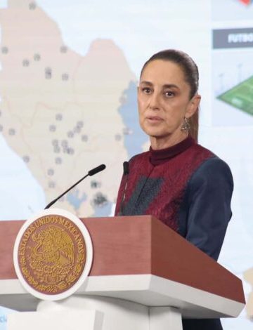 Sheinbaum llama a estudiantes a decir no a las drogas