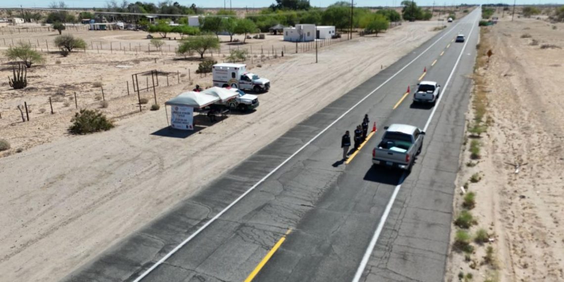 Gobierno de Sonora implementa operativo Corredor Seguro por Spring Break