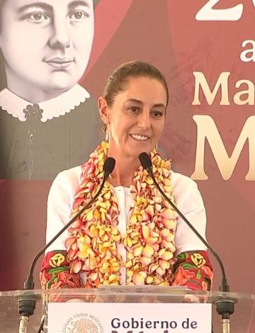 Sheinbaum abre camino al tema de revocación de mandato