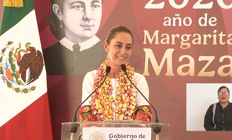 Sheinbaum abre camino al tema de revocación de mandato