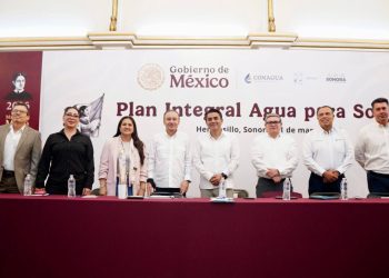 Presidenta Sheinbaum invierte más de 11 mil 500 millones en obras hídricas; garantiza 15% más de agua en Hermosillo: Durazo