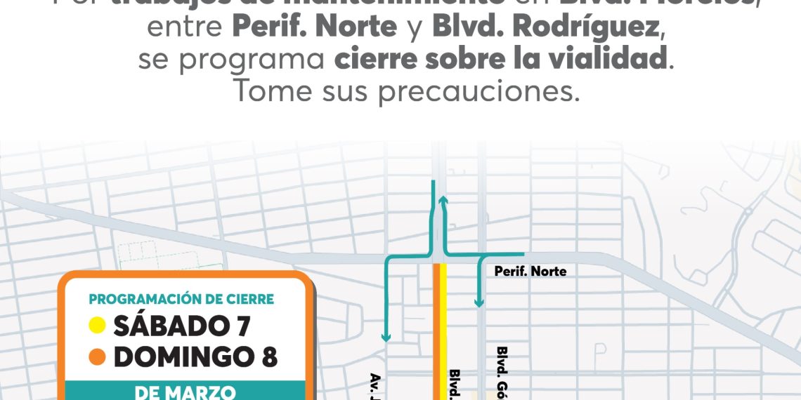 Realizará Gobierno de Hermosillo mantenimiento de bulevar Morelos entre Periférico Norte y bulevar Rodríguez