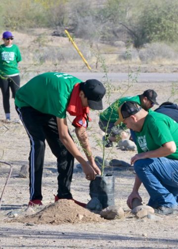 Realiza Ayuntamiento de Hermosillo y sociedad civil megaintervención en Ecoparque