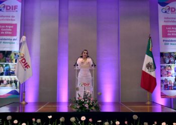 Destaca Luz Argel Gaxiola de Elías en informe de DIF Navojoa logros innovadores y servicio humanitario