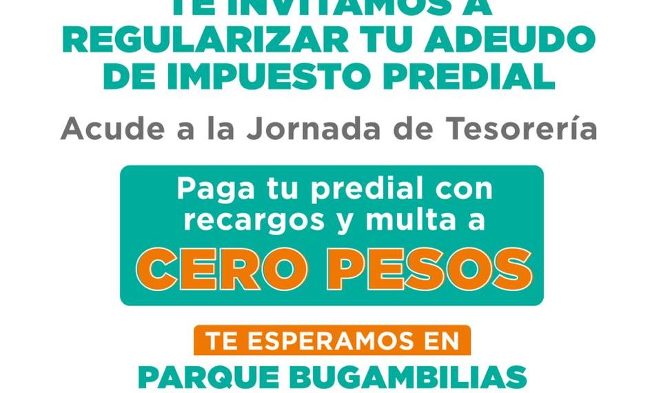 Acercará Tesorería Municipal Programa de Regularización de Predial a colonia Bugambilias