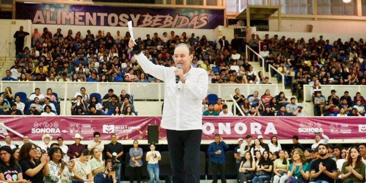 Lanza Gobernador Durazo convocatoria de Beca Sonora Internacional para impulsar talento de jóvenes en el extranjero