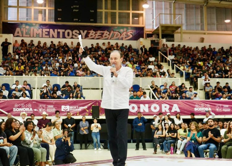 Lanza Gobernador Durazo convocatoria de Beca Sonora Internacional para impulsar talento de jóvenes en el extranjero