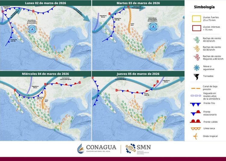 Se espera un ligero descenso de temperaturas por frente frío en Sonora: CEPC