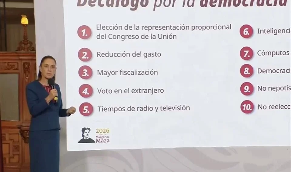 Rectifica Sheinbaum: ‘el PREP no se toca’