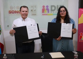 Gobierno de Sonora impulsa delfinoterapias para niñas y niños con discapacidad mediante convenio