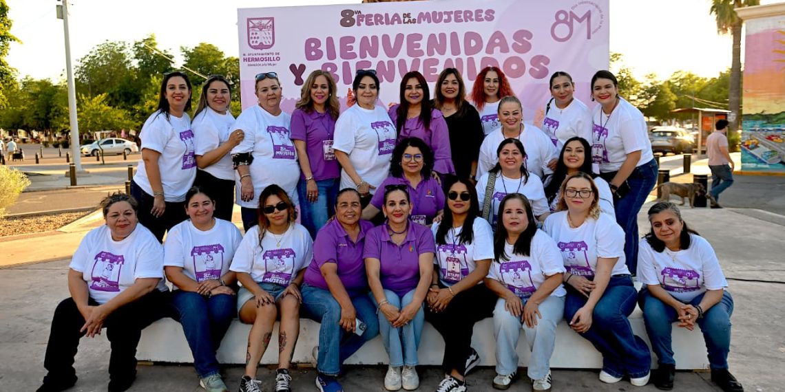 Promueve Ayuntamiento de Hermosillo economía y talento femenino en la 8va Feria de las Mujeres