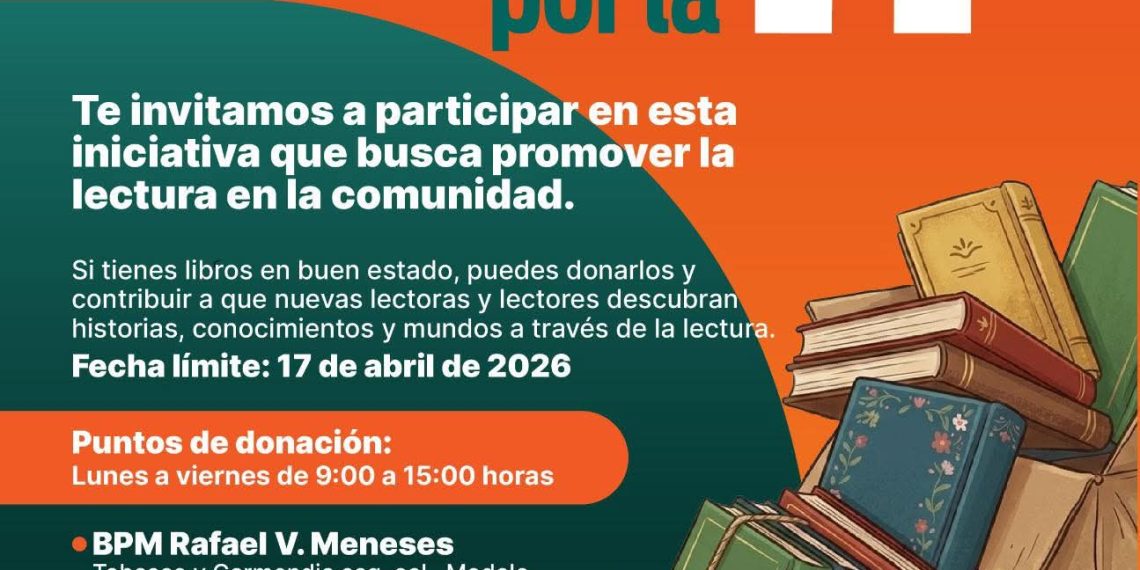 Lanza Gobierno Municipal de Hermosillo la campaña “Leyendo por la H”