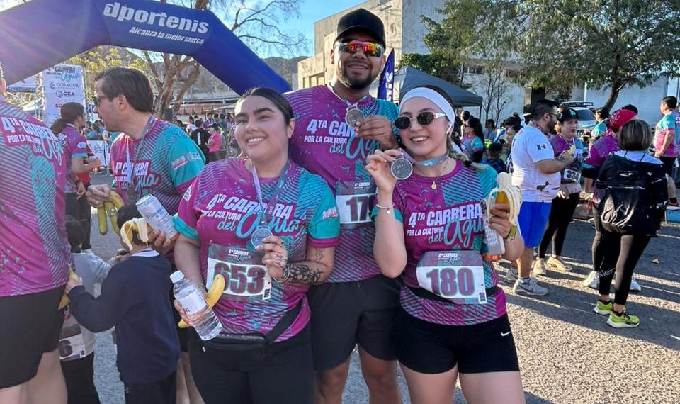 Gobierno de Sonora impulsa cultura del agua con cuarta edición de la Carrera por el Día Mundial del Agua