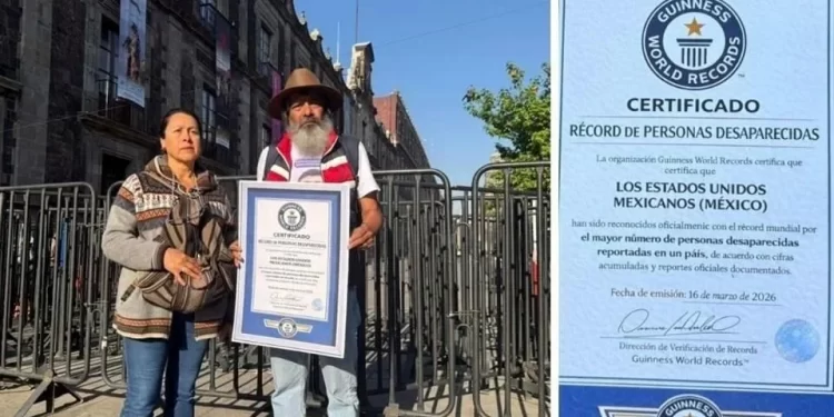 Llevan a Sheinbaum ‘récord Guinness’ de desaparecidos