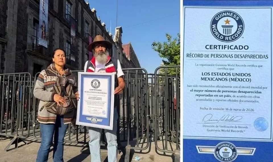 Llevan a Sheinbaum ‘récord Guinness’ de desaparecidos
