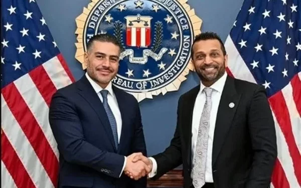 García Harfuch se reúne con el director del FBI, Kash Patel; reconoce colaboración bilateral
