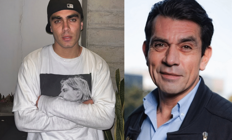 Jorge Salinas reaparece y habla del éxito de su hijo Santiago en redes sociales