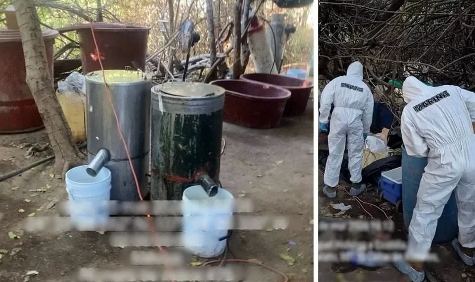 Desmantela Marina narcolaboratorio en Culiacán