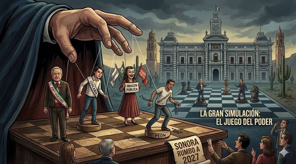 Fichas, reacomodos y paseados: la política sonorense en modo simulación