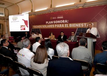 Con Techos Solares, Durazo y Sheinbaum reducen gasto eléctrico en familias sonorenses