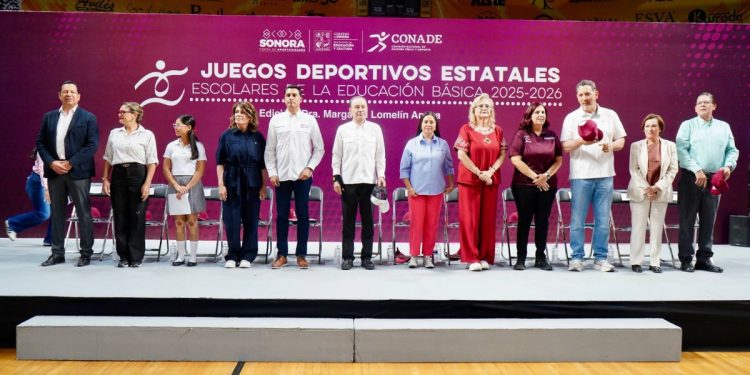 Gobernador Durazo impulsa a futuras promesas del deporte a través de competencias estatales