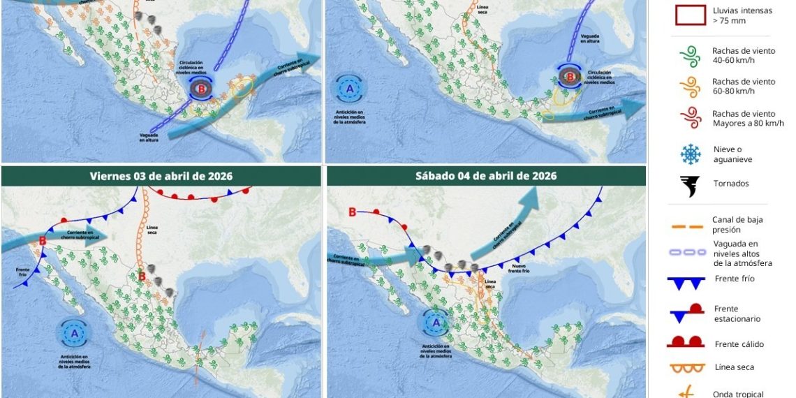 Pronostica CEPC rachas de viento fuerte en Sonora