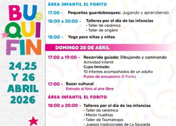 Gobierno de Sonora invita a disfrutar el Buqui Fin en el Bosque Urbano La Sauceda