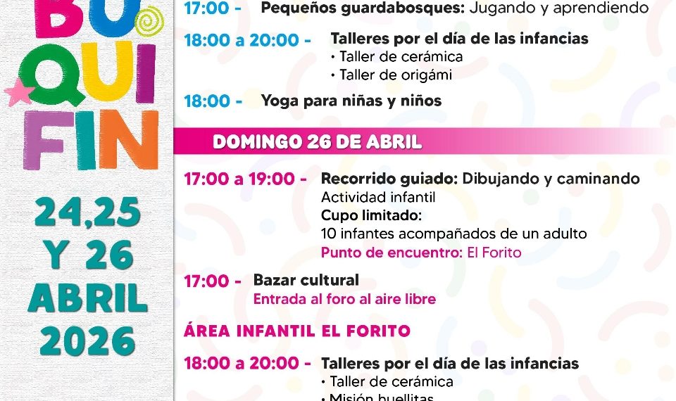 Gobierno de Sonora invita a disfrutar el Buqui Fin en el Bosque Urbano La Sauceda