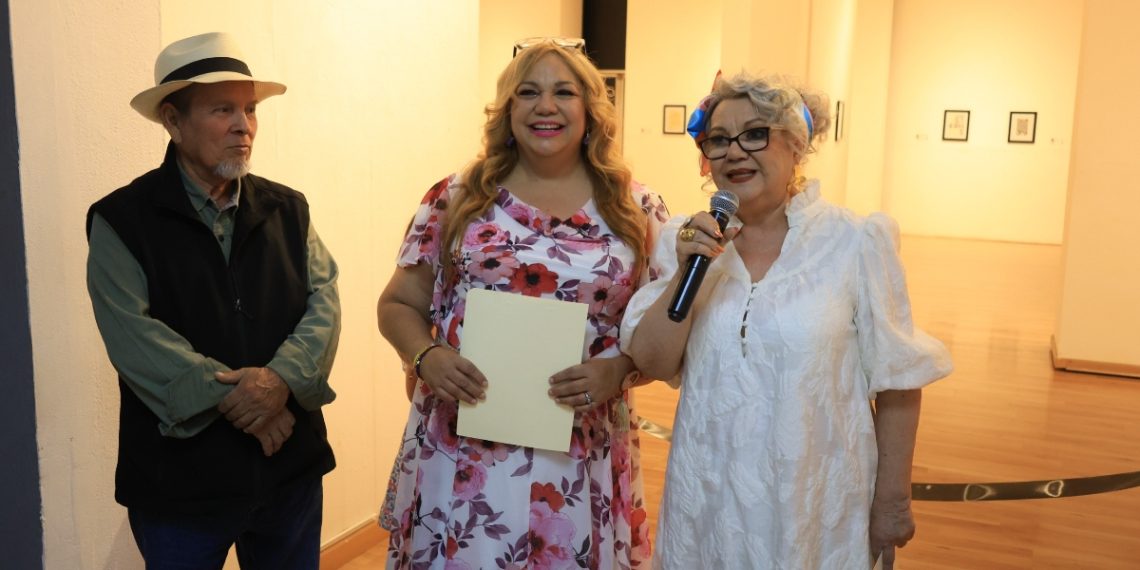 Presenta Gobierno de Sonora exposición artística en la Casa de la Cultura