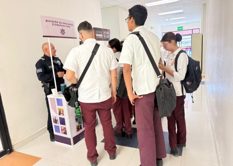 Policía Estatal y Jornada Permanente Por la Paz llevan acciones de seguridad para beneficio de las familias sonorenses