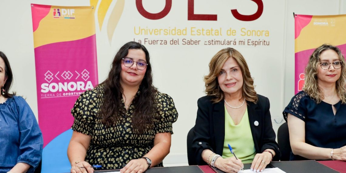 Fortalece Gobierno de Sonora vinculación académica entre DIF Sonora y Universidad Estatal de Sonora