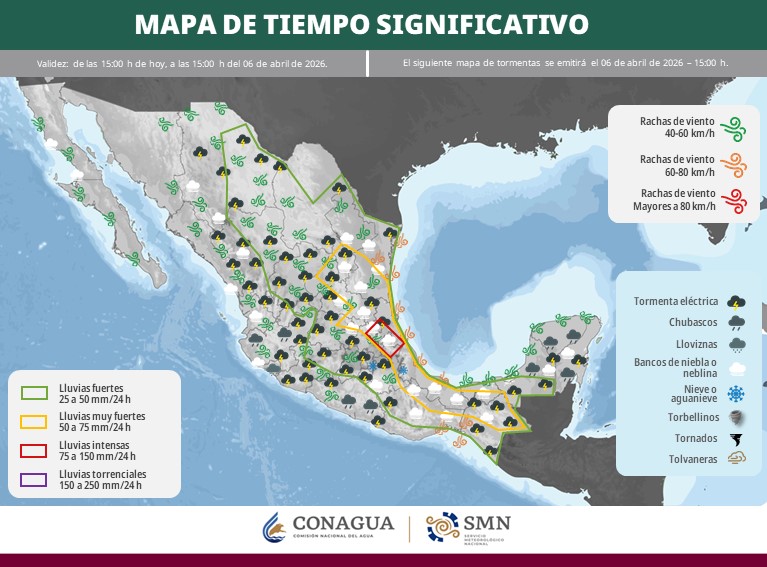 CEPC pronostica amaneceres templados y tardes calurosas durante la semana