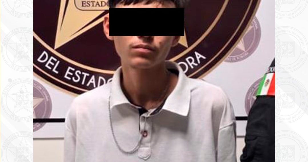 FGJES captura a Cristian Adrián “N” por tentativa de homicidio en Cajeme
