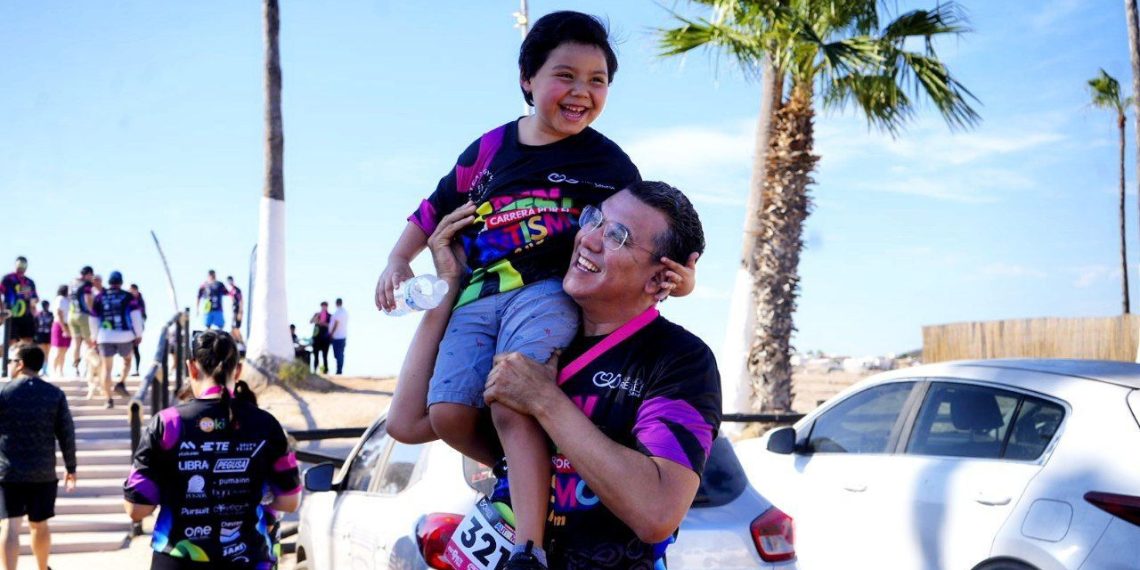 Participa Ramón Flores en la RUN FEST | 3ra Carrera por el Autismo en San Carlos